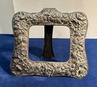 Antique   Vintage Kirk Sterling Silver Repousse Picture Calendar Frame