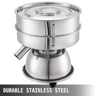 Electric Stainless Steel Vibrating Sieve Machine Powder Sifter Shaker High-speed