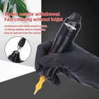 Rotary Tattoo Pen Machine Kit Complete 10pcs Needles Wireless Power Supply