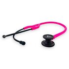 New Apex Cardiology Stethoscope Neon Pink Steel Dual-sided Lifetime Warranty