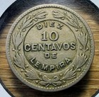 1932 Honduras 10 Centavos - Actual Coin Shown - Free Shipping   Tracking Inf43