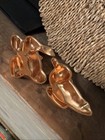 Two Copper Molds  Bunny And Duck