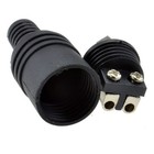 2 Packs 2 Pin Din Speaker Connector Adapters Screw Terminal Plugs For Hifi Audio