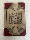 Vintage Ledger Book Used Record Expenses Etc