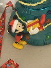 Disney Parks Mickey Mouse Christmas Tree Light Up Popcorn Bucket Holiday Strap
