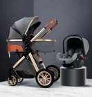 2025 New Baby Stroller High Landscape 3 In 1 Baby Carriage Luxury Pushchair Baby