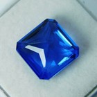 Aaa  10 60 Ct Natural Flawless Blue Sapphire Square Cut Certified Loose Gemstone