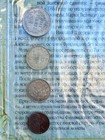 Russian Finland Album - 4 Coins - With History Description And Certification