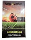 Shinestrike Light Up Led Soccer Ball - Orange - Size 5 - Batteries pump Included