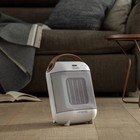 Delonghi Capsule Ceramic Indoor Room Space Heater Portable 1500w Fan White