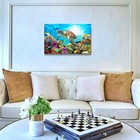 Family Wall Decor For 16l  X 12w   The Turtle Picture 1 Piece