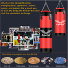 Heavy Boxing Punching Bag Training Gloves Speed Set Kicking Mma Workout Kick Bag