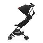 Pockit  Lightweight Travel Stroller With Canopy And Reclining Seat  Velvet Black