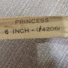 Princess 6 Inch Embroidery Hoop Wood Craft Tool Adjustable Screw