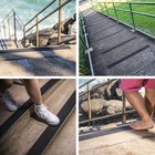 Anti Slip Tape For Stairs   black 4  X 42 Feet Wide   Waterproof Grip Tape  Usa