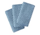 Nwt Norwex Counter Cloths Set Of 3 Teal Blue Slate Dish Bath Kitchen Cloth Pack