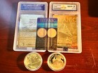 3 995 Pure 24k Fine Gold Ingot 1 Gram Rms Titanic Uk Royal Mint Coa Assayed Bar