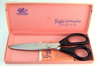 Vtg Griffon Tru-pink Pinking Shears Fabric Scissors Sewing Original Box Usa Euc 