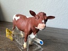 Safari Ltd Red Holstein Bull Cow Farm Animal Figure Retired 249529 Rare New