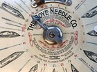 Antique 1929 Boye Needle Co  Store Display Case Needles  Shuttles And Bobbins