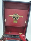 C1928 Columbia Grafonola Model 130 Portable Wind-up Phonograph Works