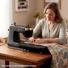 Black Extension Table   Designed Hd500 Classic   Durable Foldable Sewing Machine