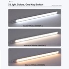 Led Motion Sensor Under Cabinet Closet Light Usb Rechargeable Kitchen Lamp Strip
