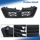 Front Upper Grille Black With Chrome Mesh For Forester 2022 2023 2024 91121sj410
