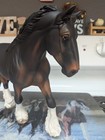 Breyer Model Horse Ooak Custom Traditional Seal Bay Shire Gelding  Shannondell