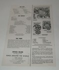 1966 Rings Around The World Promo Movie Pressbook Press Book Circus Documentary