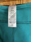 Ivivva By Lululemon Girls Athletic Running Shorts Size 14 Reversible Black Teal