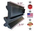 49    Segmented Press Brake Punch  h  3 03     4-way Die  2 36 sq  Combo