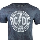 Ac Dc Mens T Shirt Acdc Rock Roll Band Back Vintage Size Small -  1975 Tour New