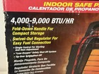 Mr  Heater Portable Buddy Mh9bx Propane Space Heater - Open Box Unused New