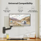 Bontec Monitor Wall Mount 13-42 Inch  Black