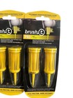 Brush-t Pro Xlt Jumbo Friction Reducing Bristle Golf Tee Three 2 Packs 6 Total