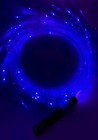 New Lasr Ultra Violet Fiber Optic Light Up Whip - Violet - Rave Festival Edm 