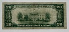 1929  20 Bill National Currency Note New York  Ny B 117a-rzhm