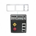 Rocker Switch Trim For Peterbilt 579 Above Air Brake 7 Switch Plastic Up 41770