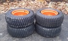 1 Or 4-23x8 50-12 Skid Steer Tires rims For Bobcat 440 453 463 s70-turf Tread