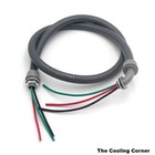 1 2 In 6ft Gauge Electrical Wire Liquidtight Flexible Non-metallic Conduit Cable