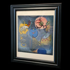 Wassily Kandinsky  quiet  Collectible Abstract Framed Print