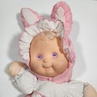Vintage Fisher Price Puffalump Bunny Rabbit Doll Nylon Stuffed Plush 1991