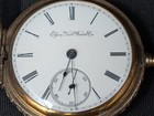 Amazing Condition  1890 Elgin Grd 82 Pocket Watch Gold Filled Hunter