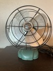 Wizard Art Deco Antique Electric Table Fan Vintage 1950s
