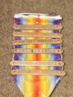 Wwi Us Victory Medal With 6 Bars Named To F  Bates