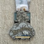 The Conqueror Virtual Challenge Conquer Medal   Yellowstone National Park