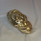 Solid Brass Door Knocker Pirate Penco Nautical Hardware Decor Entry Home Vintage