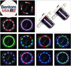 Bike Wheel Lights  2 Pack  - Waterproof Led Bicycle Spoke Tire Lights - Great Gi