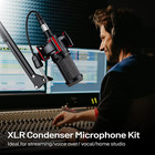 Condenser Microphone Xlr professional Studio Recording Microphone For Computer P